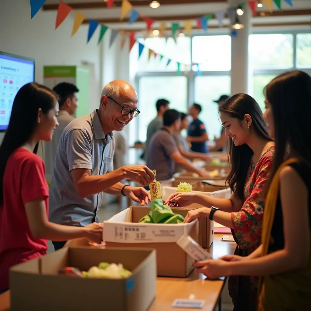 Creative team at work